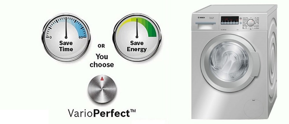 قابلیت VarioPerfect در لباسشویی بوش مدل 2020