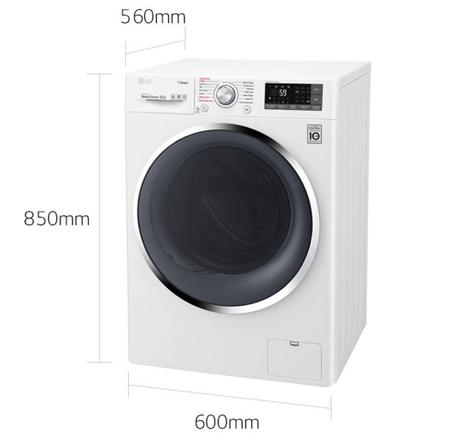 قیمت لباسشویی ال جی مدل f4j6vyp2w