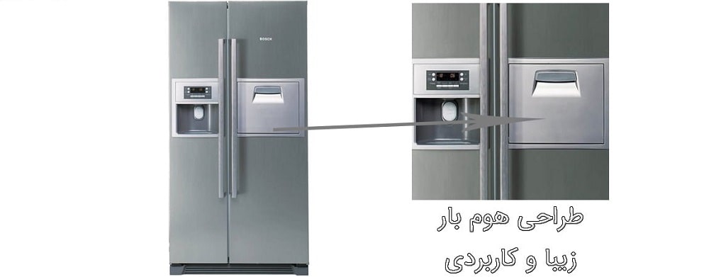 قیمت یخچال ساید بای ساید بوش مدل kan60a40ne