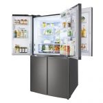 یخچال نکست 5 درب ال جی مدل J33 دودی بلوتوث دار