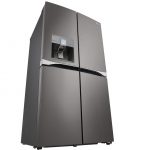 یخچال نکست 5 درب ال جی مدل J33 دودی بلوتوث دار در گناوه