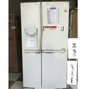 یخچال ساید بای ساید 34 فوت ال جی مدل J337CVBL