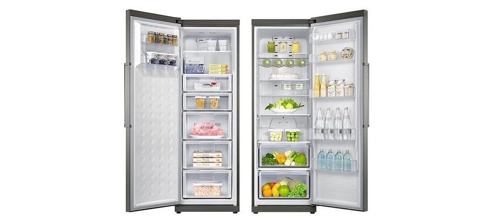 ظرفیت بالای یخچال فریزر دوقلو سامسونگ RR35 RZ28