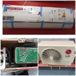 کولر گازی ال جی دوال اینورتر 24000 مدل AMPN24K