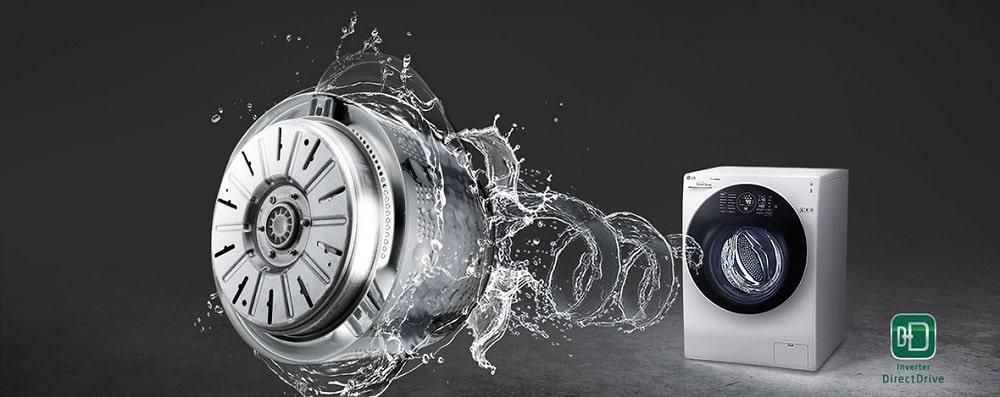 موتور Invert Direct Drive لباسشویی ال جی مدل FH4G1JCHP6N