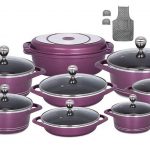 سرویس قابلمه 17 پارچه ام جی اس مدل Italy B - نمای 4