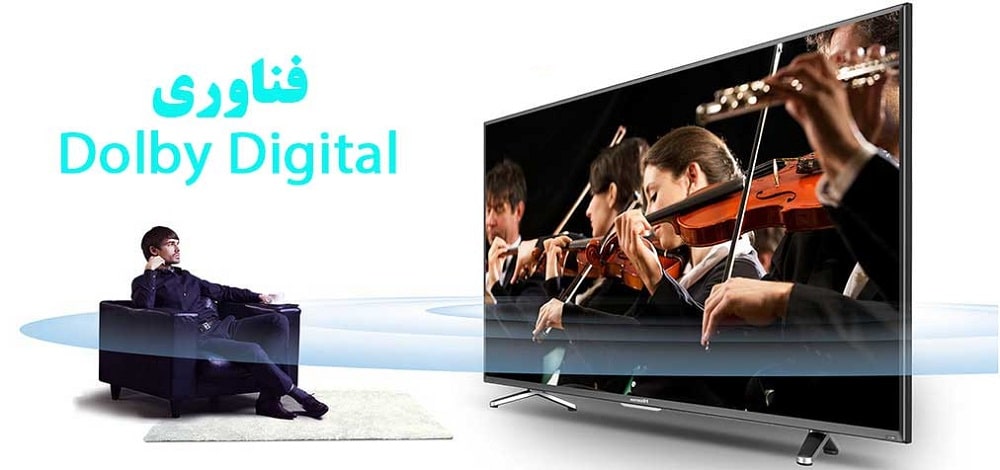 تکنولوژی Dolby Digital در تلویزیون A6100
