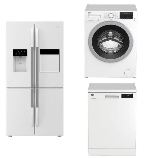 ست جهیزیه بکو رنگ سفید