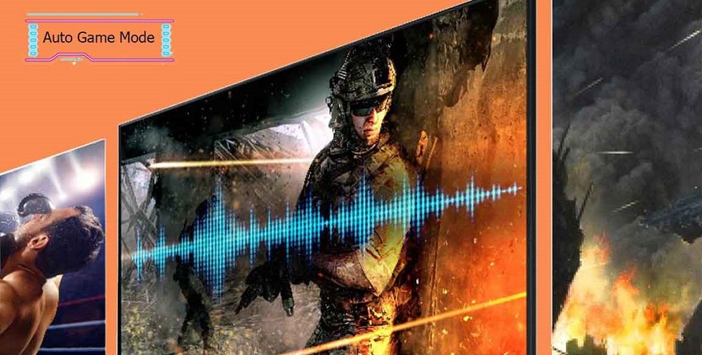قابلیت Game Enhancer در تلویزیون سامسونگ TU7000