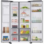 یخچال ساید سامسونگ مدل RS68 رنگ سیلور