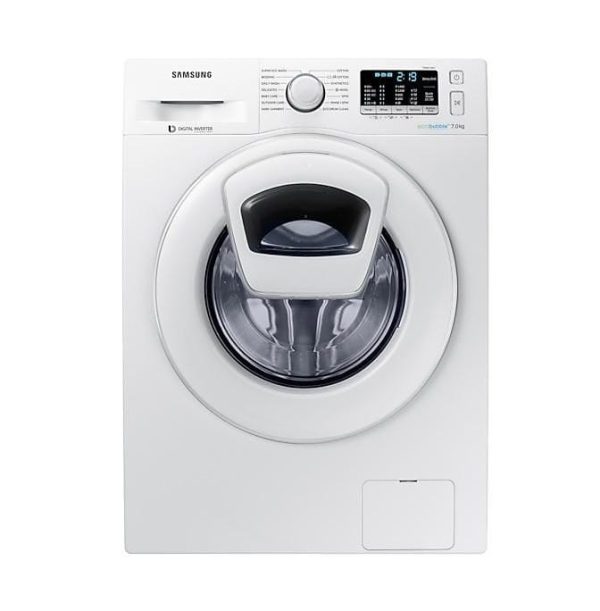 لباسشویی 7 کیلو ادواش سامسونگ رنگ سفید مدل W70