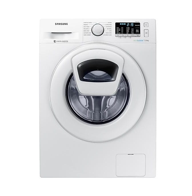 لباسشویی 7 کیلو ادواش سامسونگ رنگ سفید مدل W70 در گناوه
