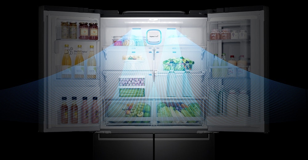 فیلتر بهداشتی Hygiene Fresh+ در یخچال ال جی مدل X334