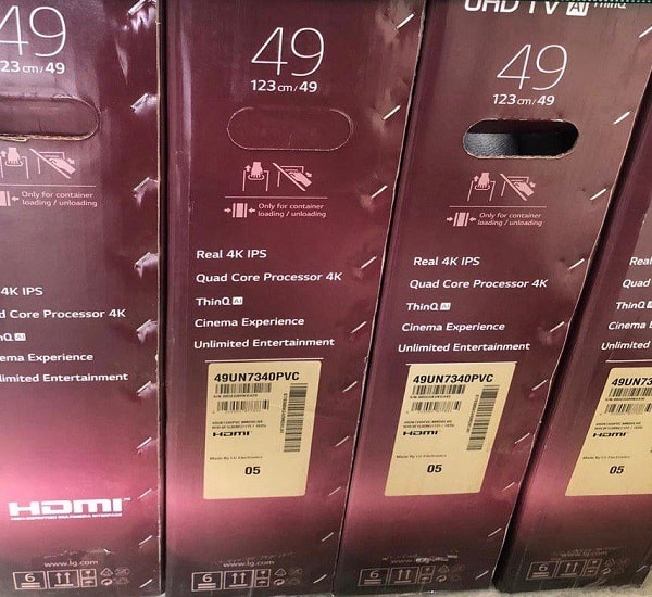  تلویزیون 49 اینچ 4K ال جی مدل UN7340 در بندر گناوه