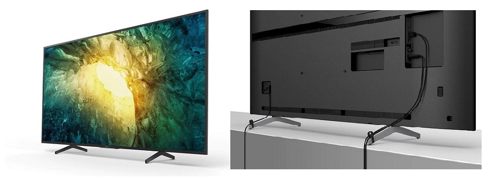طراحی زیبای تلویزیون X7500H