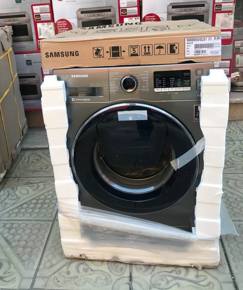 لباسشویی 8 کیلویی ادواش سامسونگ مدل WW80K5410UX