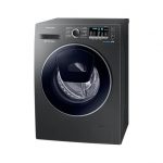 لباسشویی 8 کیلو ادواش سامسونگ 1400 دور نقره ای مدل WW80 - نمای 4