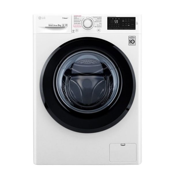 ماشین لباسشویی ال جی 9 کیلو بخارشوردار مدل 4M5