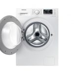 ماشین لباسشویی 9 کیلو سامسونگ نقره ای مدل WW90 در گناوه