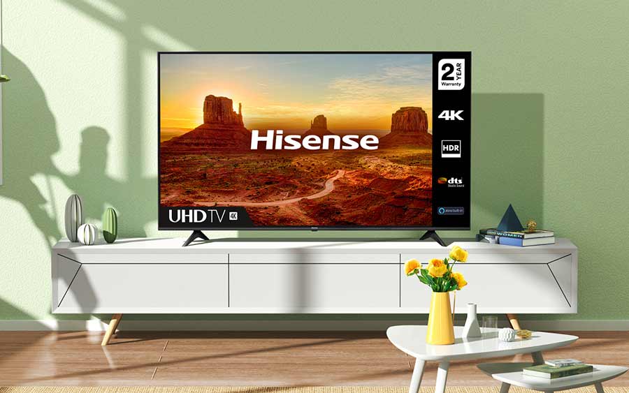 تلویزیون هایسنس 65 اینچ مدل A7120 در گناوه
