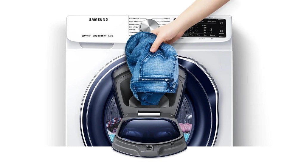 تکنولوژی Add Wash در ماشین لباسشویی WW90M645OPX