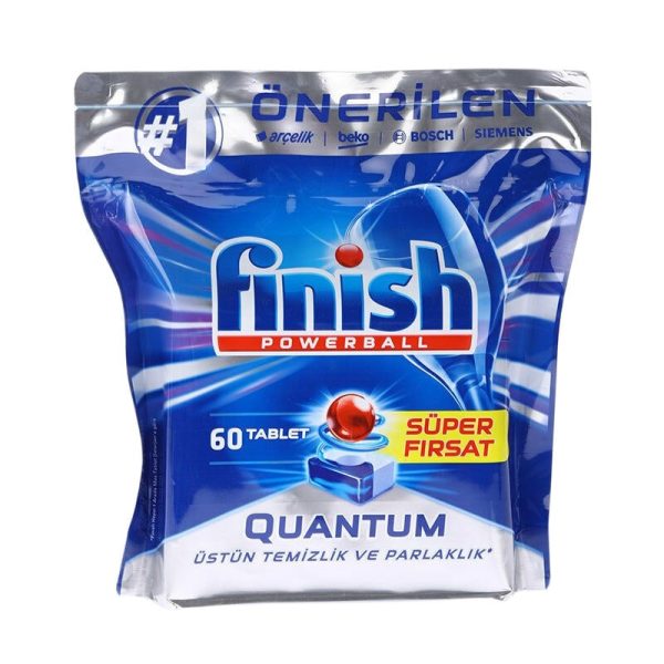 قرص ماشین ظرفشویی فینیش کوانتوم 60 عددی (Finish Quantum)