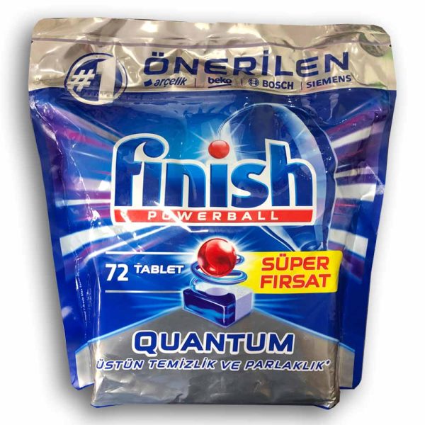 قرص ماشین ظرفشویی فینیش کوانتوم 72 عددی (Finish Quantum)