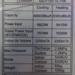 کولر گازی دو موتوره ایستاده 60000 جنرال گلد مدل GG-FT60 - نمای 6