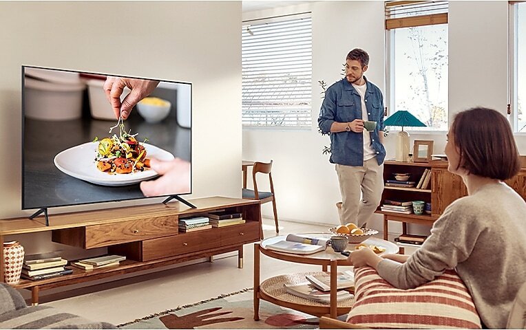 خرید تلویزیون سامسونگ 55AU7000 محصول 2021 از گناوه