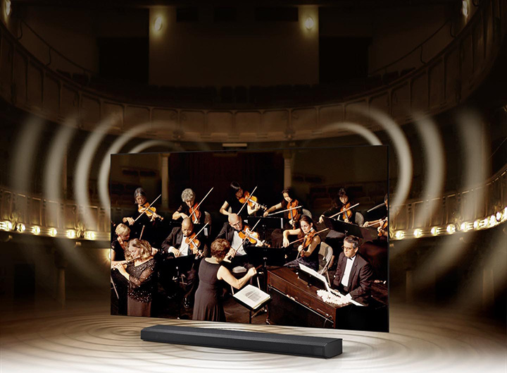 فناوری Q-Symphony در تلویزیون Q80A