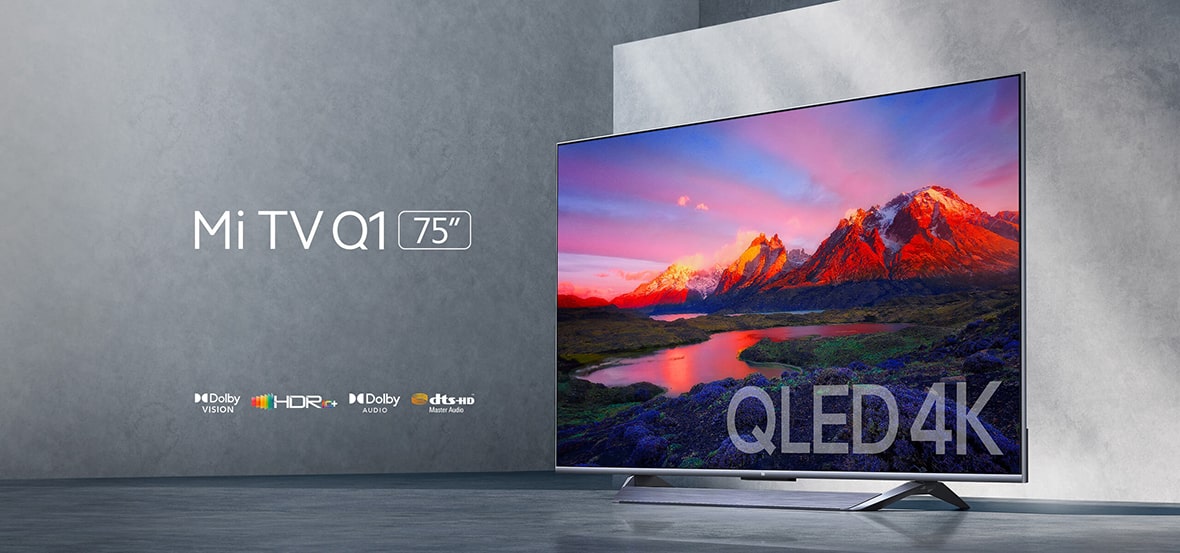 قیمت تلویزیون کیولد شیائومی Q1 مدل Mi TV 75Q1 سایز 75 اینچ 2021 در گناوه