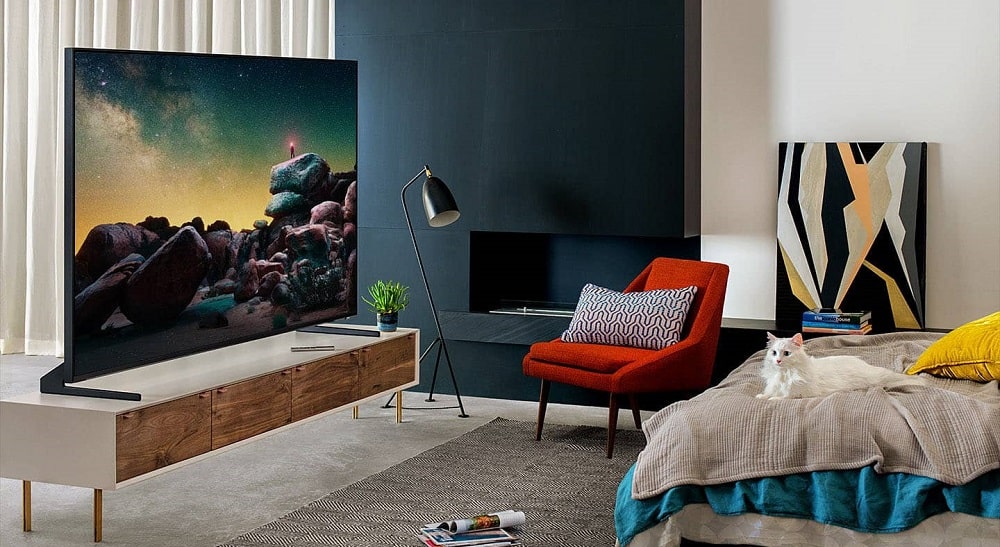 کیفیت صدای تلویزیون سامسونگ Q900R سایز 75 اینچ