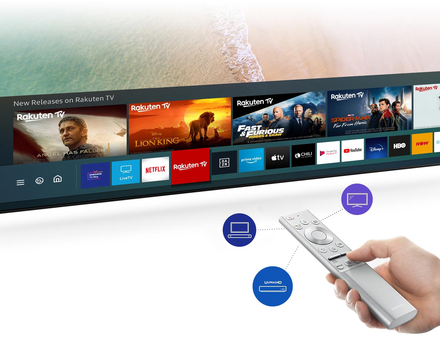 تلویزیون هوشمند سامسونگ Q900Rبا سیستم عامل تایزن