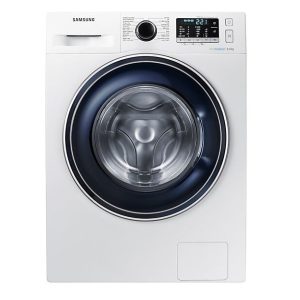 ماشین لباسشویی 8 کیلویی سفید سامسونگ 2021 مدل WW80J5555FW1