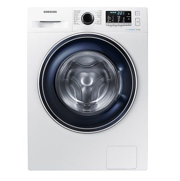 ماشین لباسشویی 8 کیلویی سفید سامسونگ 2021 مدل WW80J5555FW1