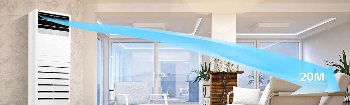 کولرگازی ایستاده ال جی 36000 مدل APUW36GT3S1