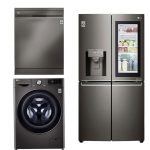 ست جهیزیه ال جی رنگ دودی