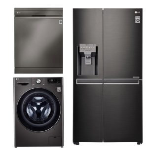 ست جهیزیه اقتصادی ال جی رنگ دودی