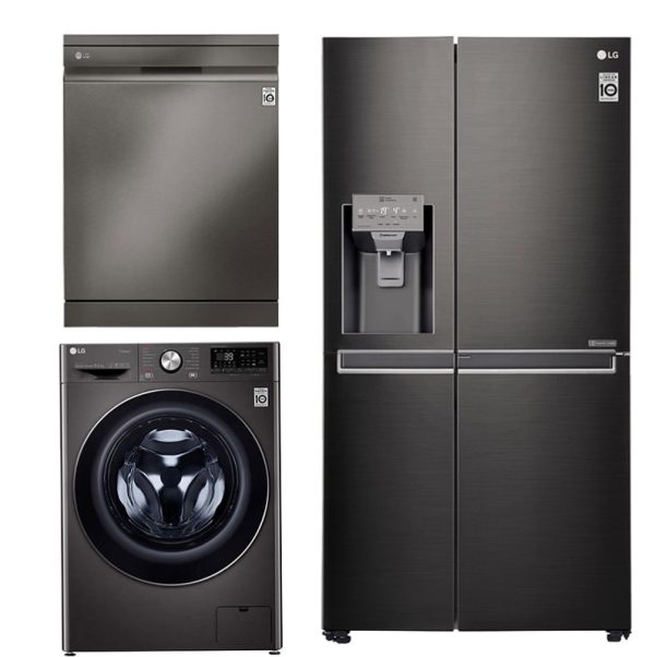 ست جهیزیه اقتصادی ال جی رنگ دودی