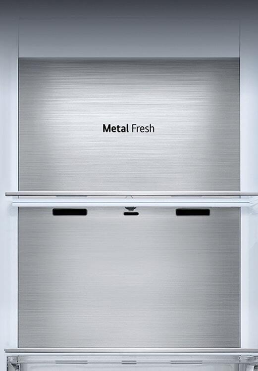 قابلیت متال فرش (Metal Fresh) در یخچال X90