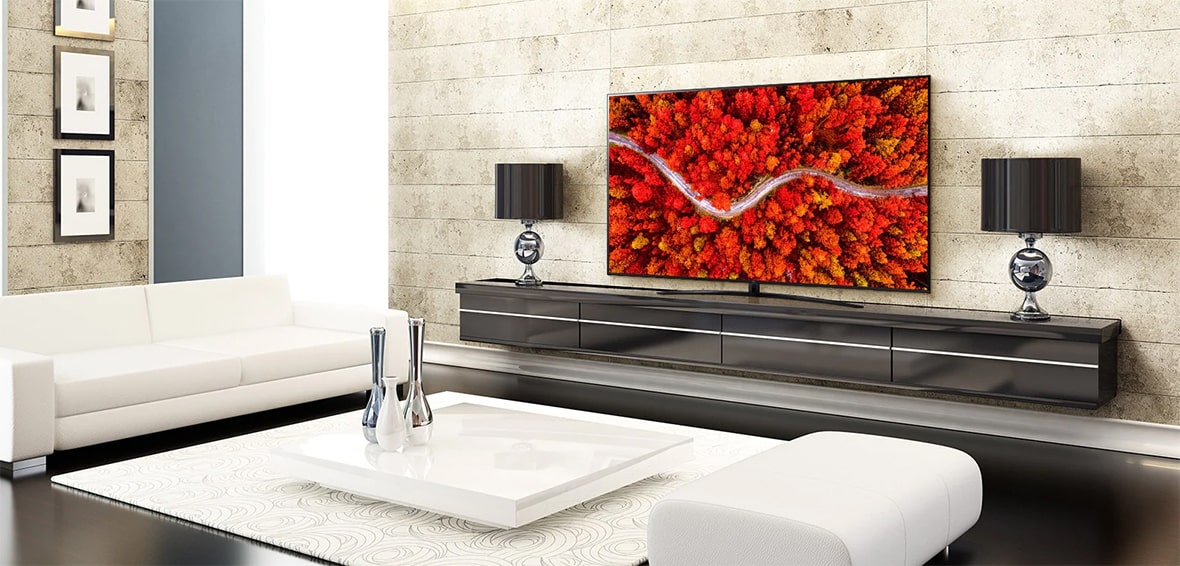 تلویزیون ال‌ جی UP81003 محصول 2021 و مونتاژ لهستان