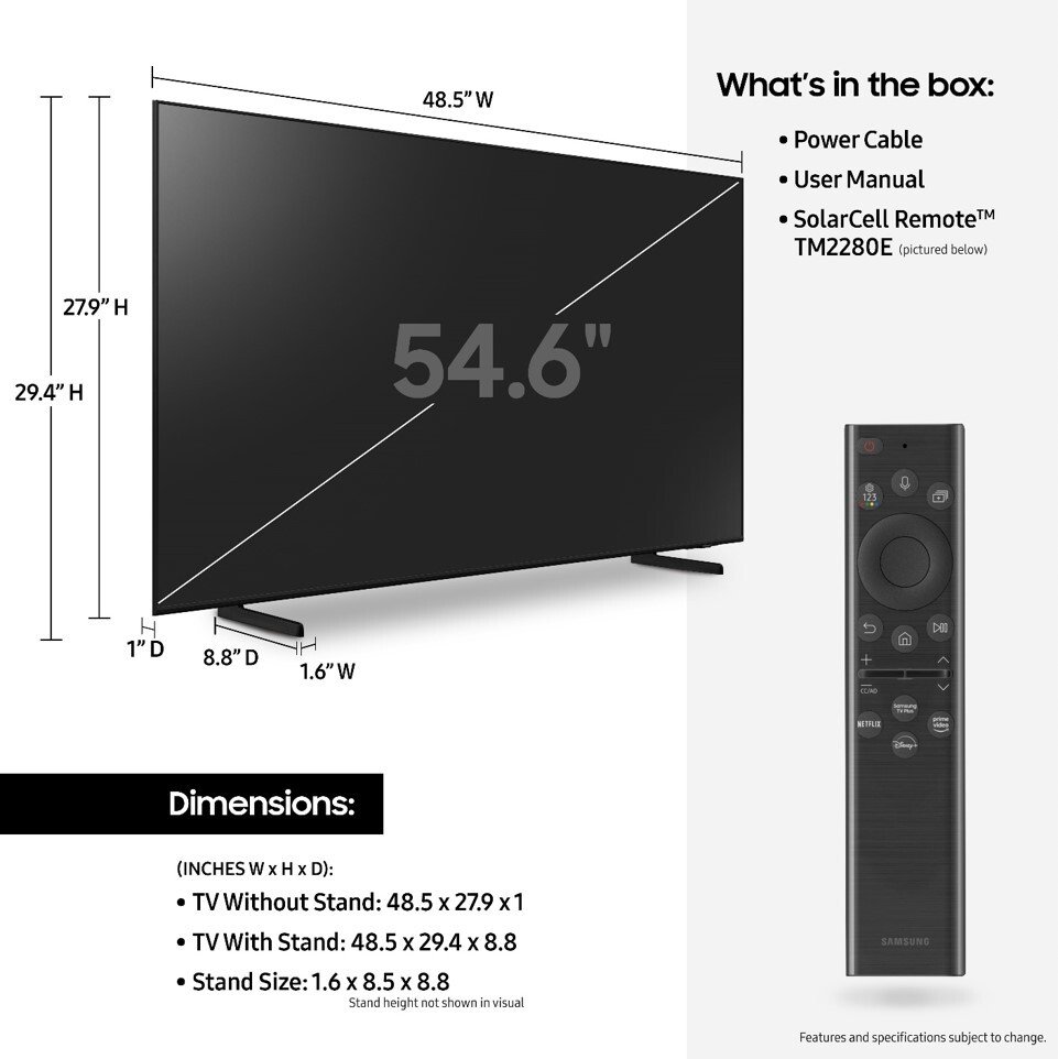 قیمت و خرید تلویزیون سامسونگ Q60B سامسونگ 55Q60B