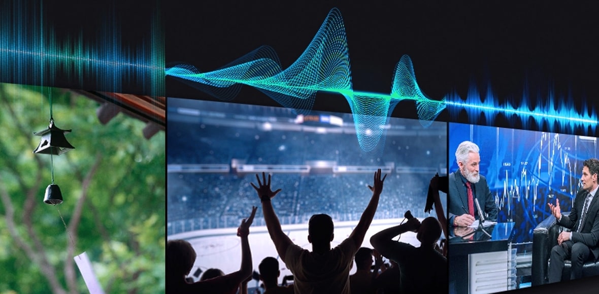 صدایی رسا در تلویزیون سامسونگ 85BU8000