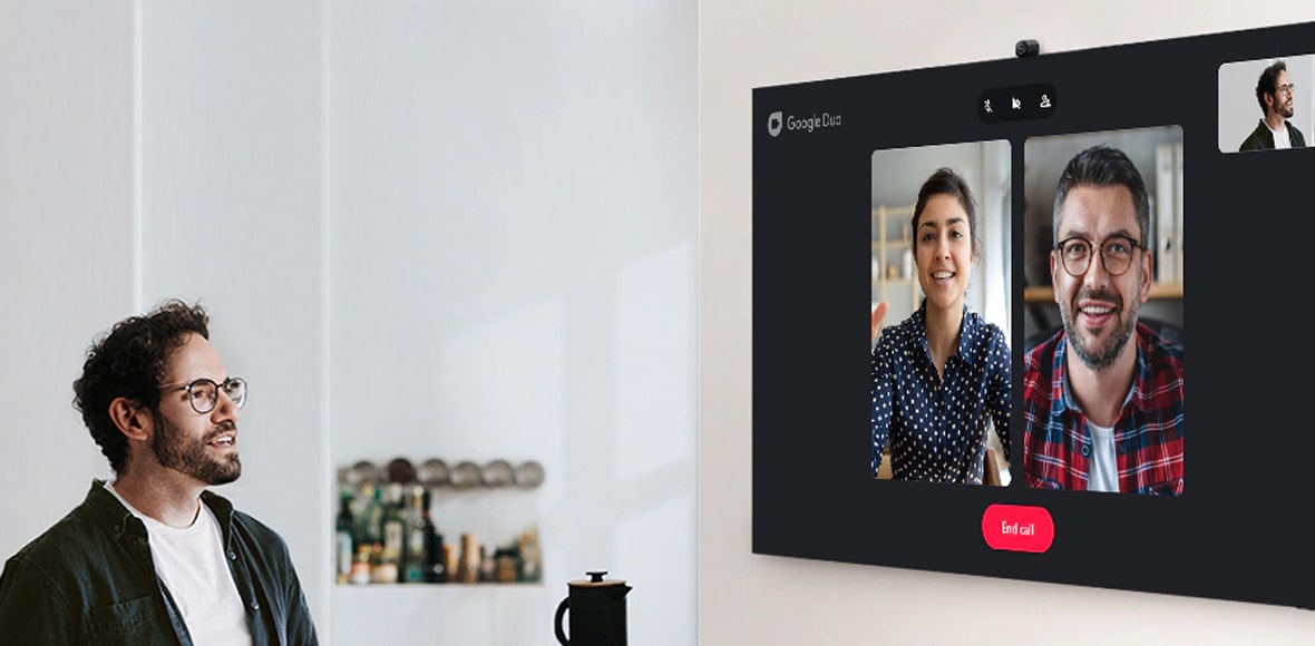تماس تصویری با تلویزیون Q70B