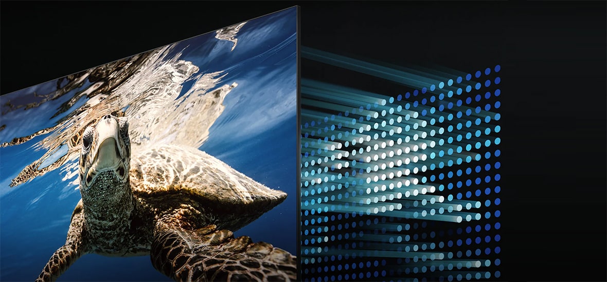 نمایشگر QLED و کیفیت تصویر 4K در تلویزیون سامسونگ Q80B