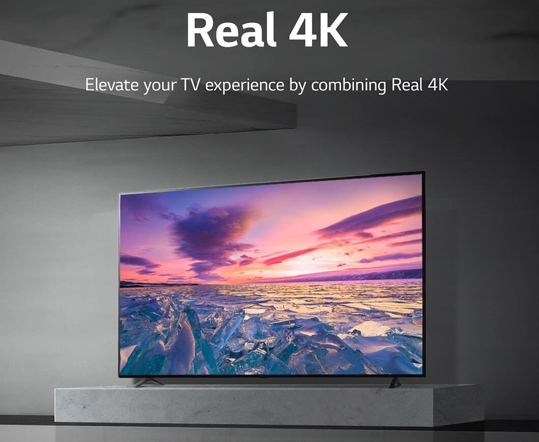 تلویزیون ال جی 4K مدل UQ8000 سایز 55 اینچ محصول 2022