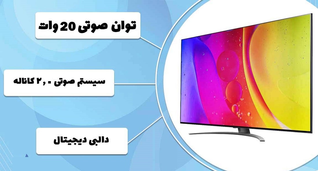 سیستم صوتی تلویزیون نانوسل نانو 84