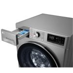 لباسشویی 9 کیلویی ال‌جی مدل 4V3 نقره‌ای
