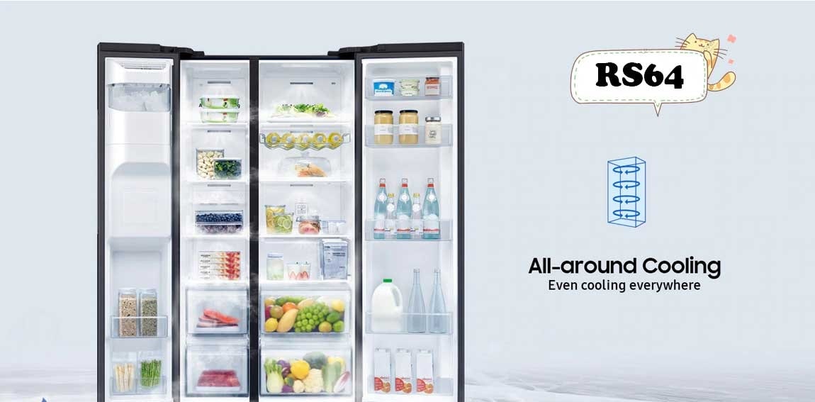 همواره طراوت و تازگی با All-around Cooling