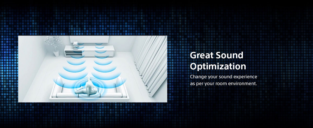 صدایی عالی در هر محیطی با تکنولوژی Ambient Optimisation